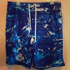 HUK Fishing/ Mossy Oak Board Shorts